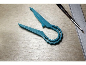 papercraft pinzas herramientas del arte 3d print model - Mito3D