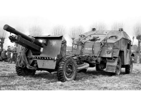 25 livres, de pièces d'artillerie passe-temps l'artillerie bolt action britanniques les flammes la guerre arme à feu le réservoir wargame ww2 3d print model - Mito3D