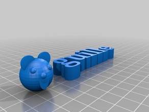 ayı guille 3d baskı 3d print model - Mito3D