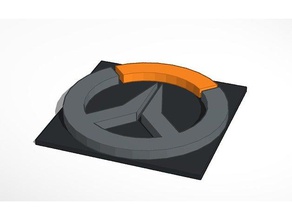 overwatch logo games icon 3d print model - Mito3D