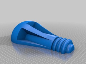 lámpara de led decoración bombilla la 3d print model - Mito3D