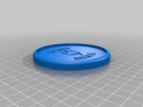 ritagliati birra coaster arredamento su misura 3d print model - Mito3D
