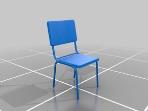 anpassbare Stuhl sculture 3d-drucken Haus Modell 3d print model - Mito3D