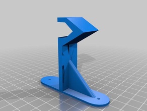 elucidator supporto a muro accessori sao il spada sword art online 3d print model - Mito3D