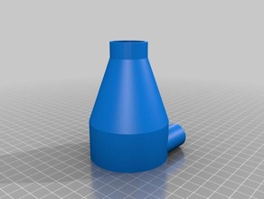 my customized cyclone separator machine tools 3d print model - Mito3D