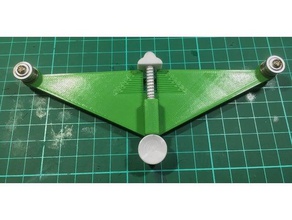 Gürtel Spannung Messen 3d Drucker Zubehör Riemenspannung Manometer Kennzeichen meter 3d print model - Mito3D