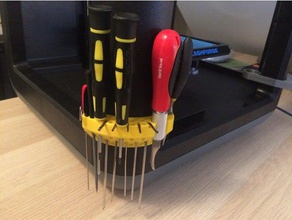 tool rack flashforge finder 3d printer accessories holder 3d print model - Mito3D