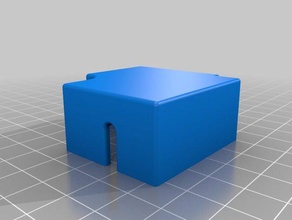monoprice select mini extruder cover 3d printer extruders mp 3d print model - Mito3D