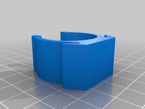 folding table leg retaining clip 3d printing 3d print model - Mito3D