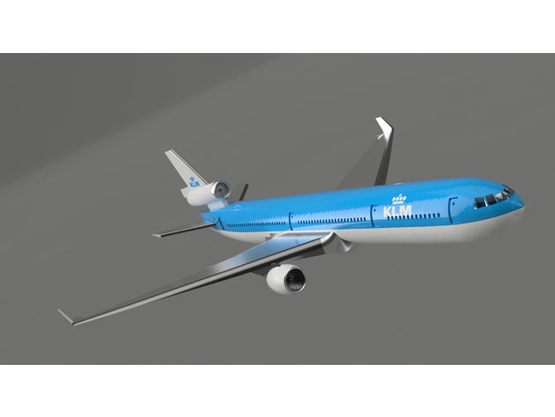 mcdonnell douglas md-11 vehículos avión 3D print model - Mito3D