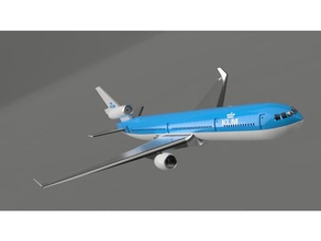 mcdonnell douglas md-11 vehicles airplane 3d print model - Mito3D