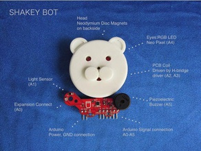 companion robot arduino robotics small 3d print model - Mito3D