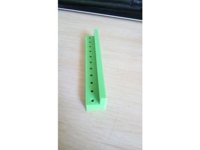 mdf-Sperrholz-Drill jig guide Werkzeugmaschinen drill drilling-guide drill-guide mdf Sperrholz 3d print model - Mito3D