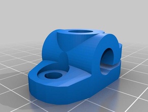 clamp shaft 8mm 3d printing 3d print model - Mito3D