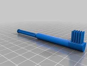 syringe brush 3d printing 3d print model - Mito3D