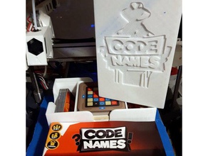 code-name ist Spielzeug & game Zubehör code-Namen codename ' s box Kodenamen jeu jeux societe 3d print model - Mito3D