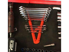 16 Schraubenschlüssel-Halter tools tool Schraubenschlüssel 3d print model - Mito3D