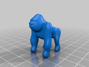 ape donjons dragons animaux 3d print model - Mito3D