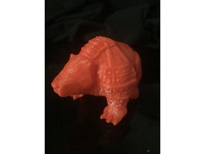 d'ours redoutable animaux 3d print model - Mito3D