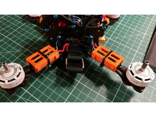 demonrc furia 5x esc protectores r c vehículos 30a cubierta dys el protector 3D print model - Mito3D