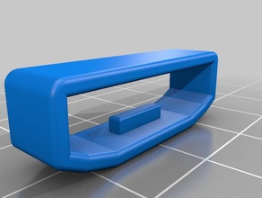 garmin izlemek bant tutucu aksesuarlar 3d print model - Mito3D