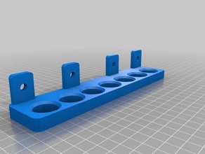 my customized custom tool holder pegboard household supplies 3d print model - Mito3D