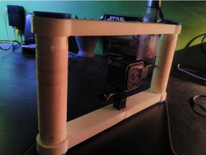 modular handgrip gopro shoe gp session camera 3d print model - Mito3D