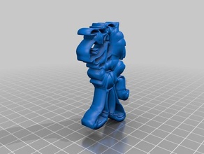 bucky 3d printing mascot