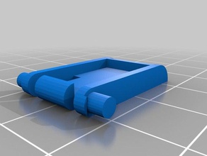 logitech k120 keyboard foot parts 3d print model - Mito3D