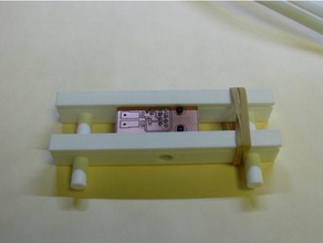 2 düşük profilli pcb tutucu Evet lastik bant parçaları el aletleri derleme lehim 3d print model - Mito3D