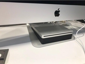apple superdrive stand computer imac macbook air 3d print model - Mito3D