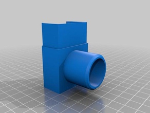 estufa calha de chuva fim exterior e jardim tubo 3d print model - Mito3D