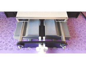 unter-dem-Bett-box anet a6 3d Drucker Zubehör ein upgrade Bett box 3d print model - Mito3D