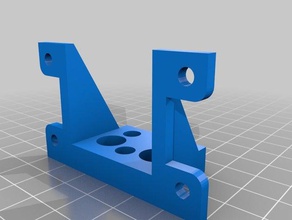 e3d chimera mount 3d printer parts modular 3d print model - Mito3D