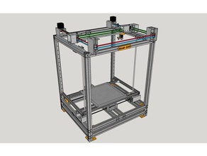 ellis bot v2 - corexy Las impresoras 3d core xy 3d print model - Mito3D