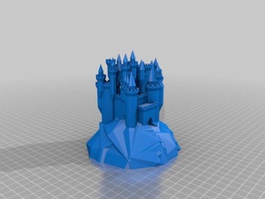 grand castle Gebäude & Strukturen kundengebundene 3d print model - Mito3D