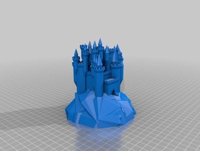 grand castle edifici e strutture su misura 3d print model - Mito3D