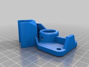 caliburn 19mm flasklight mount toys & games 3d print model - Mito3D