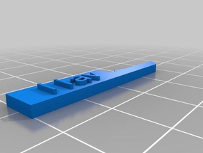 mi llave fuentes de la casa personalizado 3d print model - Mito3D