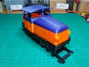 z70 locomotora os-ferrocarril remix r c vehículos la modelo de ferrocarril os 3d print model - Mito3D