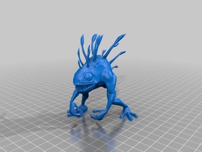 new murloc creatures warcraft world wow 3d print model - Mito3D