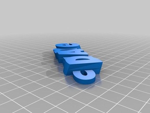 diane keychains customized 3d print model - Mito3D