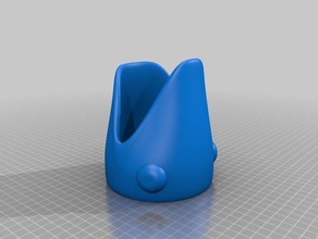cabeza de pescado penpot la oficina 3d print model - Mito3D