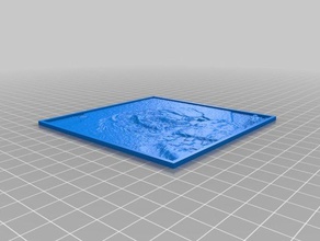 coco lithophane parametrisiert Länge Dicke 2d-Kunst kundengebundene 3d print model - Mito3D