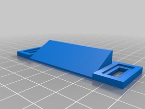 Bildschirm Tür-Verriegelung rv Haushalt parametric Wohnmobil-Teile 3d print model - Mito3D