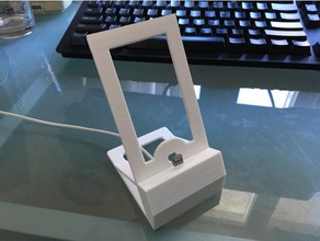 iphone ipad dock lightning connector mobile phone charging stand station docking 3d print model - Mito3D