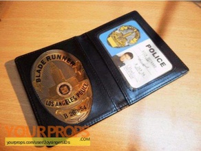 blade runner badge scans & replicas police prop replica scifi 3d print model - Mito3D
