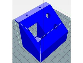 geeetech prusa i3b - avant de la boîte commutation remix Imprimante 3d accessoires 3d print model - Mito3D