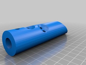 pocket clarinet cut 1 music 3d print model - Mito3D