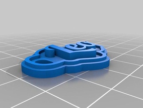 leo Schlüsselanhänger kundengebundene 3d print model - Mito3D
